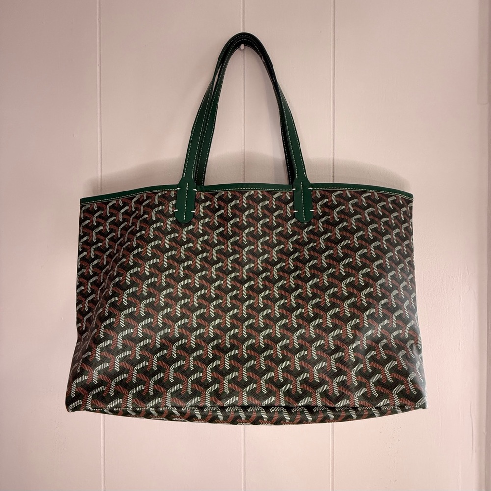 Emerald and Chocolate Tote